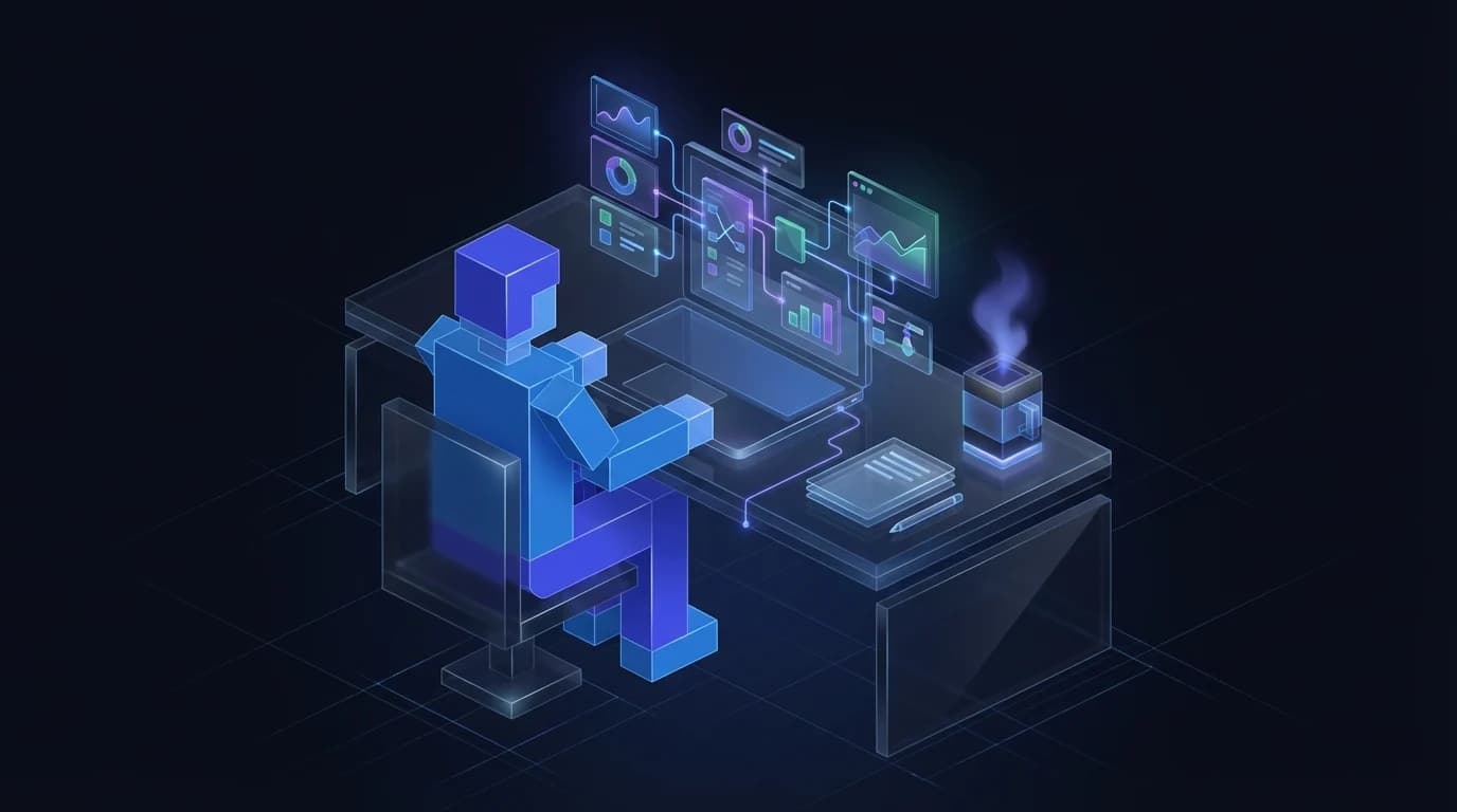 WordPress professional reviewing programmatic SEO AI tools dashboard