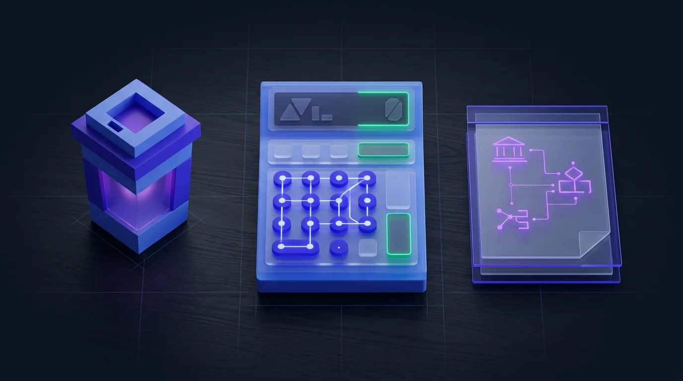 Calculatrice et carnet pour évaluer le budget de rédaction organique