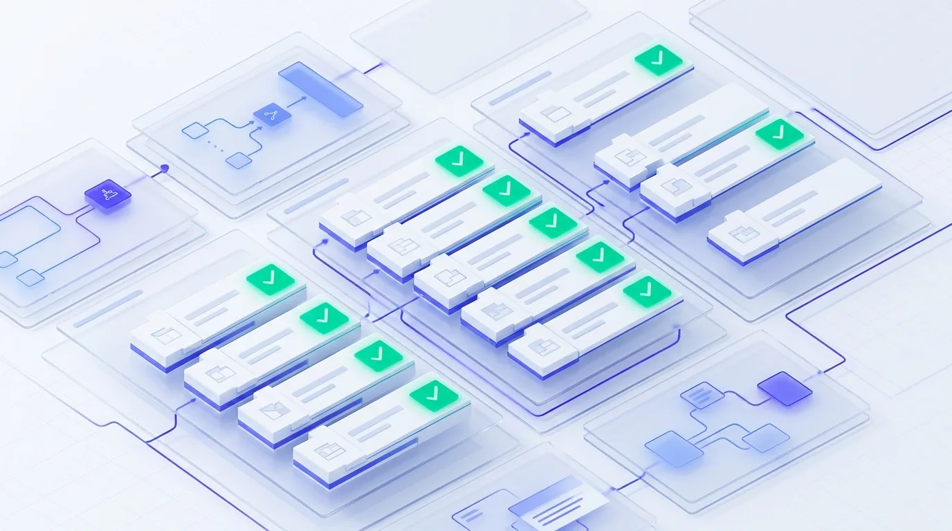 Automated software dashboard passing optimization checks.